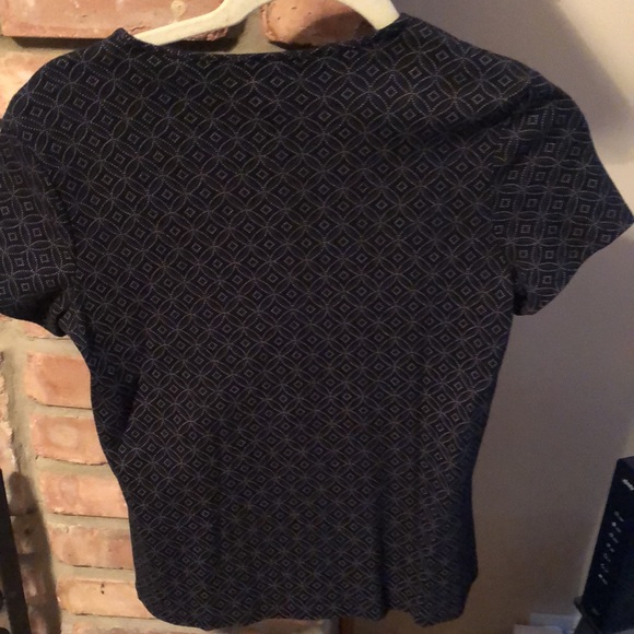 Shortsleeved work shirt with dotted design - Picture 3 of 4
